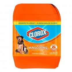 BLANQUEADOR CLOROX MASCOTAS...